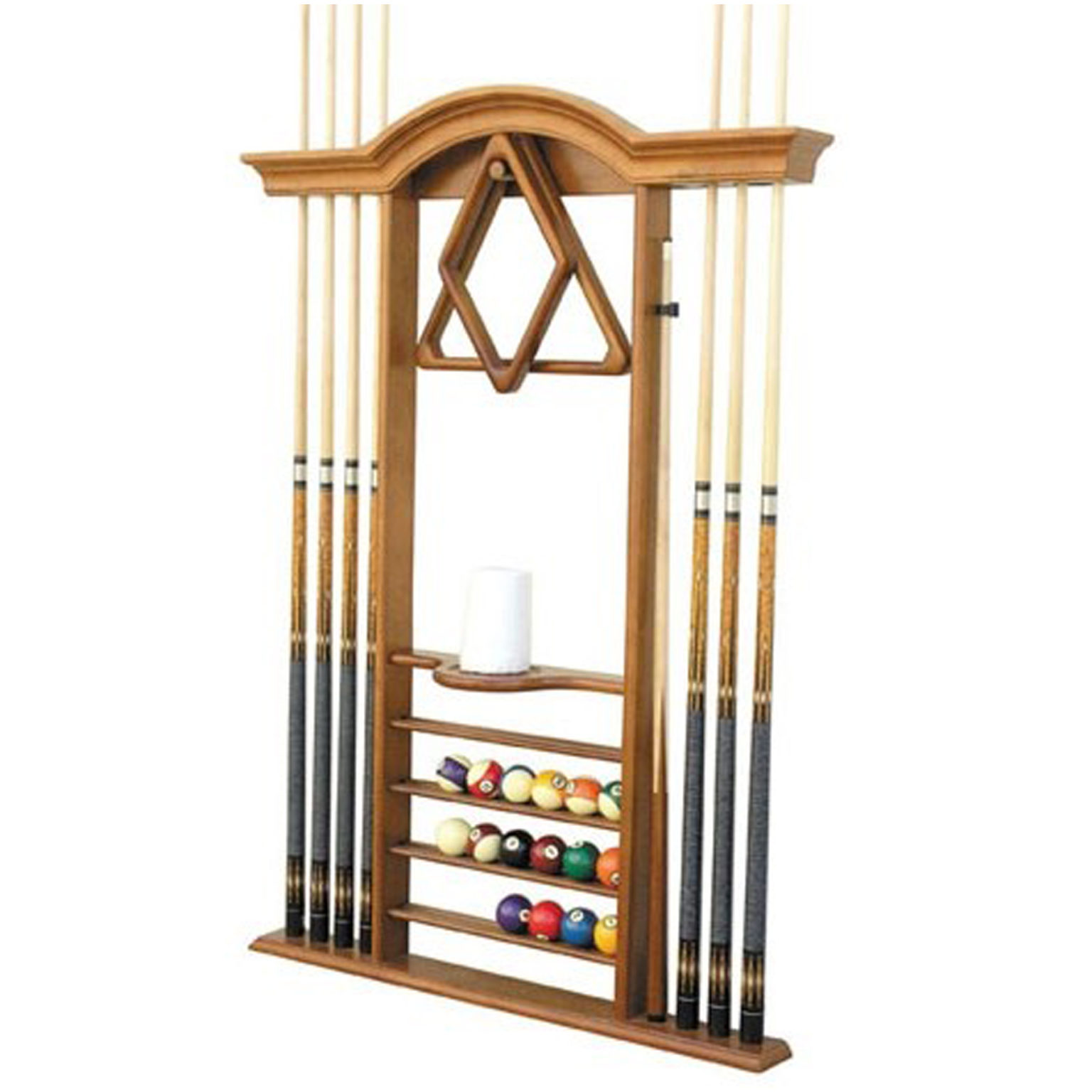 Deluxe Cue Rack